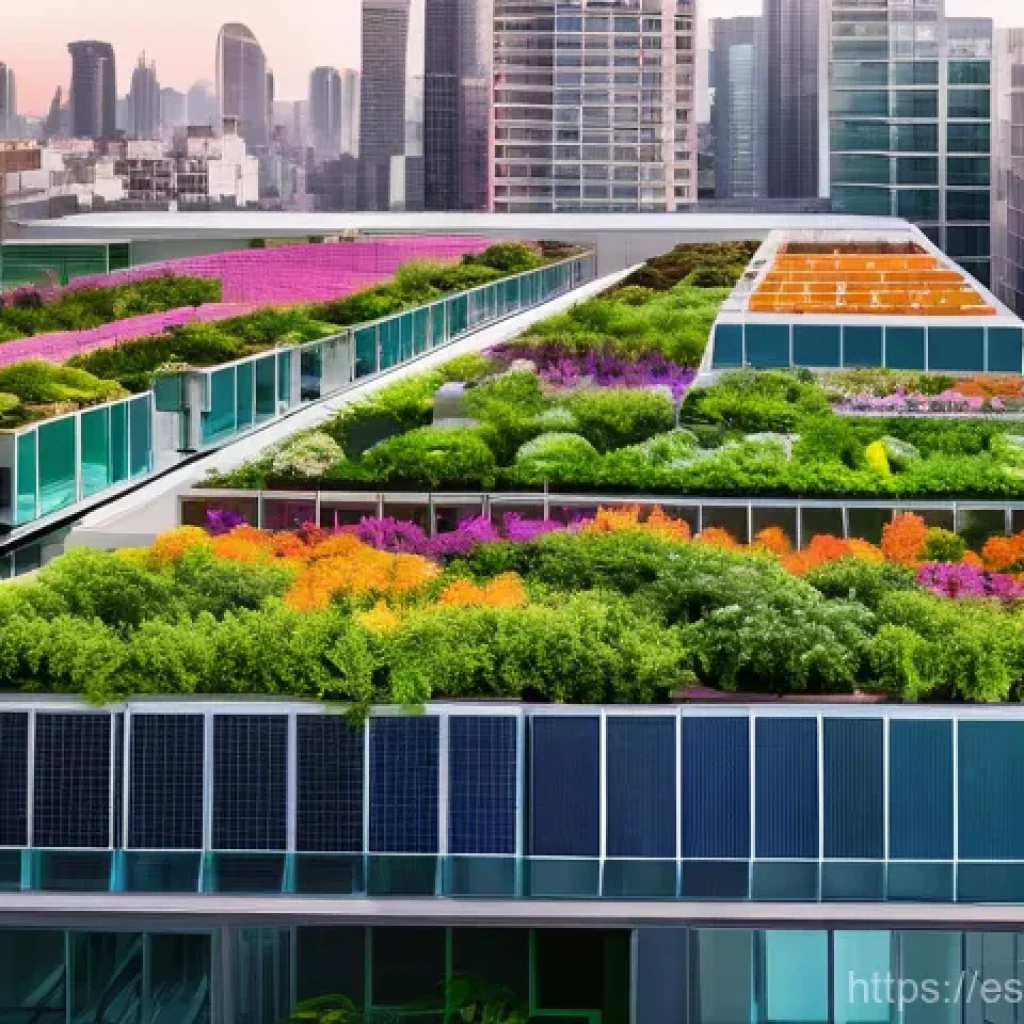 도시 녹지 확장 운동의 향후 전망 - **"Vibrant Eco-Metropolis Skyline at Dawn"**
    A breathtaking, wide-angle aerial view of a bustlin...